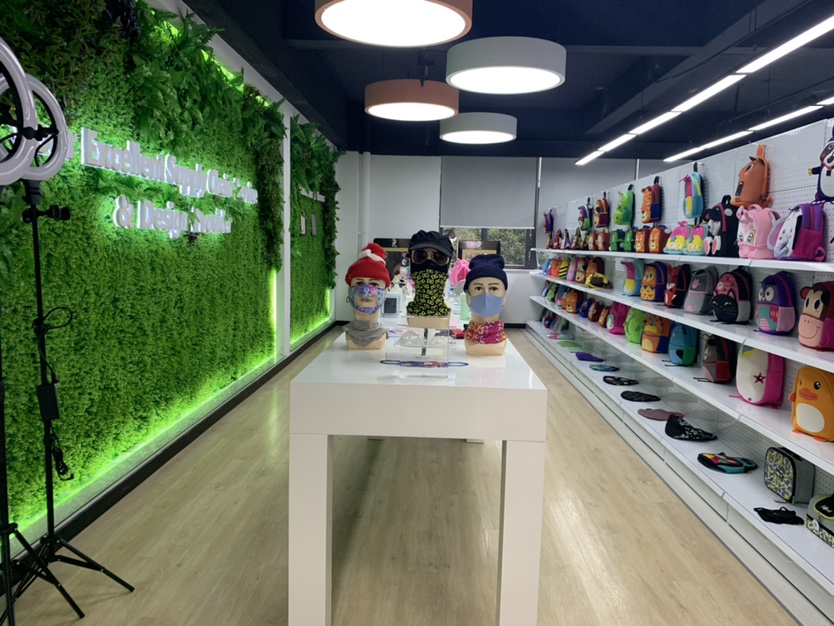 Zcela nový showroom produktů o rozloze 1 000 metrů čtverečních