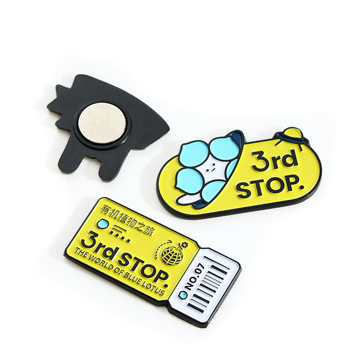 3D Roztomilý suvenýr USA s reliéfním zakázkovým kovovým magnetem na lednici