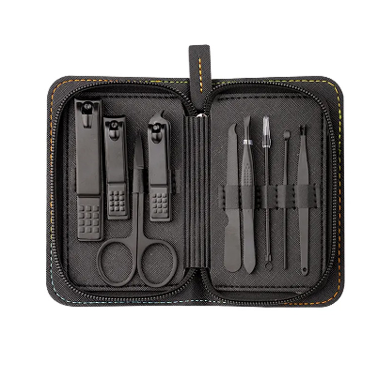 9 PCS Pedikúra sada Personal Care Travel Kit Manikúra