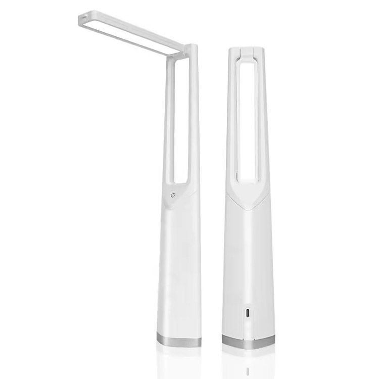 Nastavitelné skládací USB C dobíjecí minimalistické stolní lampy