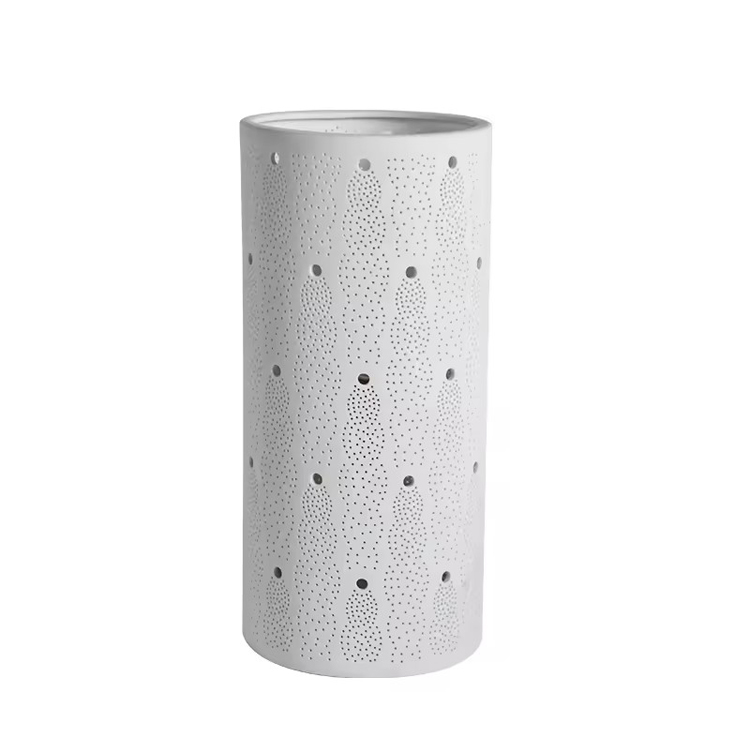 Ceramic Factory Custom Vysoce kvalitní válcová stolní lampa