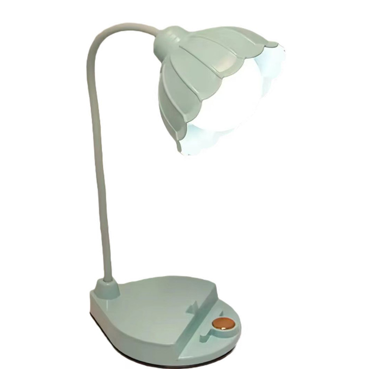 Roztomilá bodová stolní stolní stolní noční světlo LED květinová stolní lampa