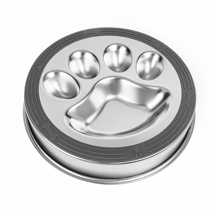 Dog Bowl s neklouzavým silikonovým rohožním krmivem pro psy