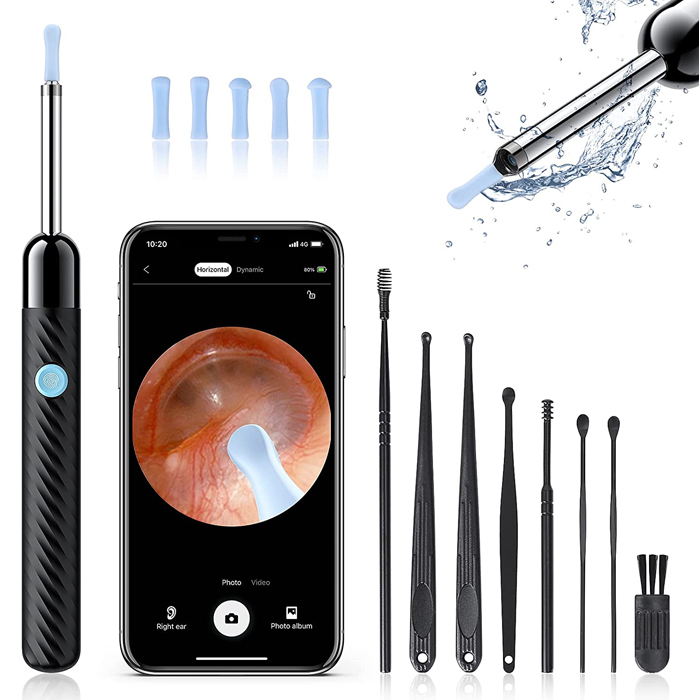 Elektrický WIFI endoskop Pick Tool Odstraňovač ušního mazu