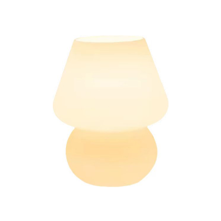 Evropská skleněná studovna Houbová vnitřní stolní lampa