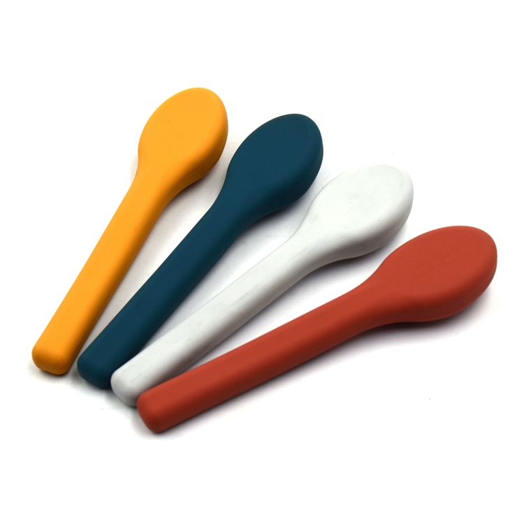 Vysoce kvalitní sada cestovního kempingového příboru, přenosná silikonová