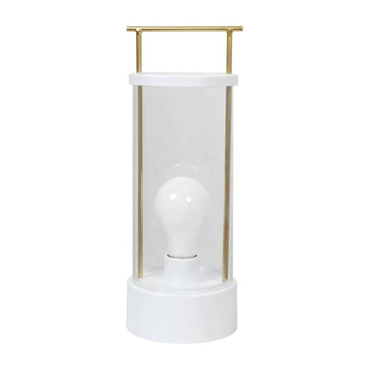 Moderní designová bílá interiérová dekorativní závěsná stolní lampa