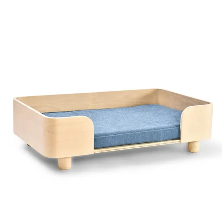 Nový design Moderní domácí nábytek dřevěný rámový rámový psí pohovka
