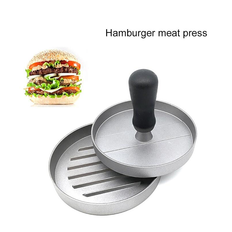 Nepřilnavý hamburger lis na výrobu masových placiček