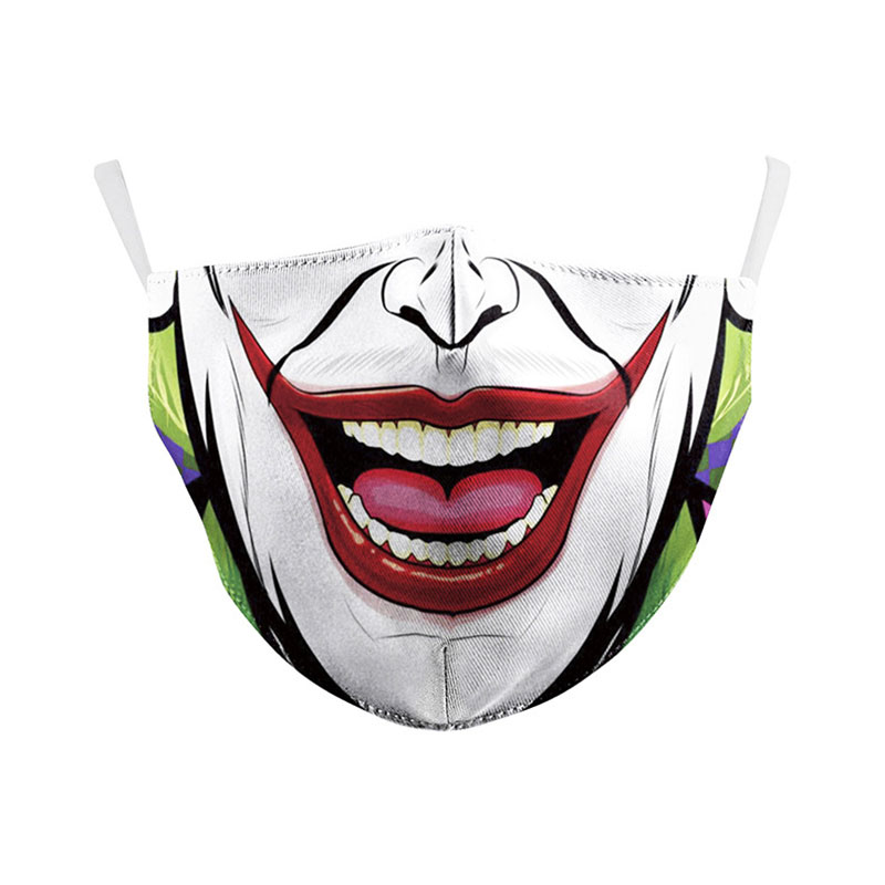 PM2.5 Cosplay Print Wash Wash Face Mouth Cover