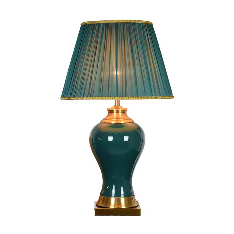 Populární prodejná keramická moderní stolní lampa