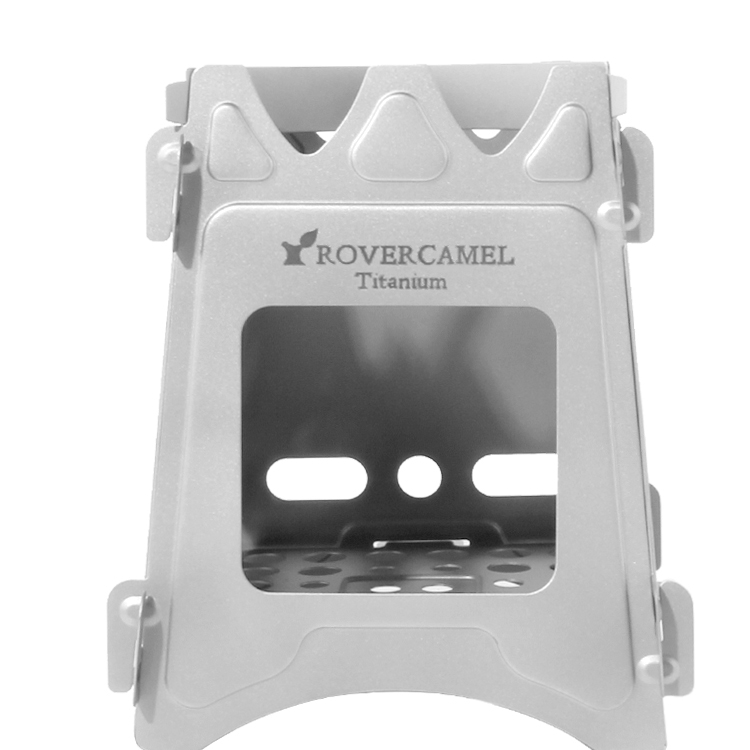 Přenosný kempingový vařič na dřevo Titanový hořák na dřevo