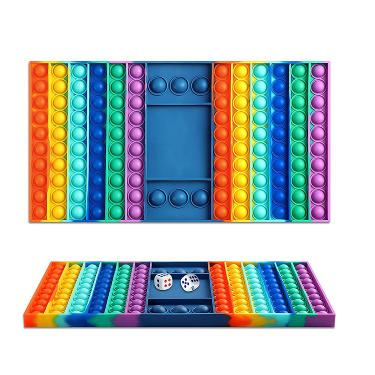 Silikonová praskající bublina desková hra Fidget Toy