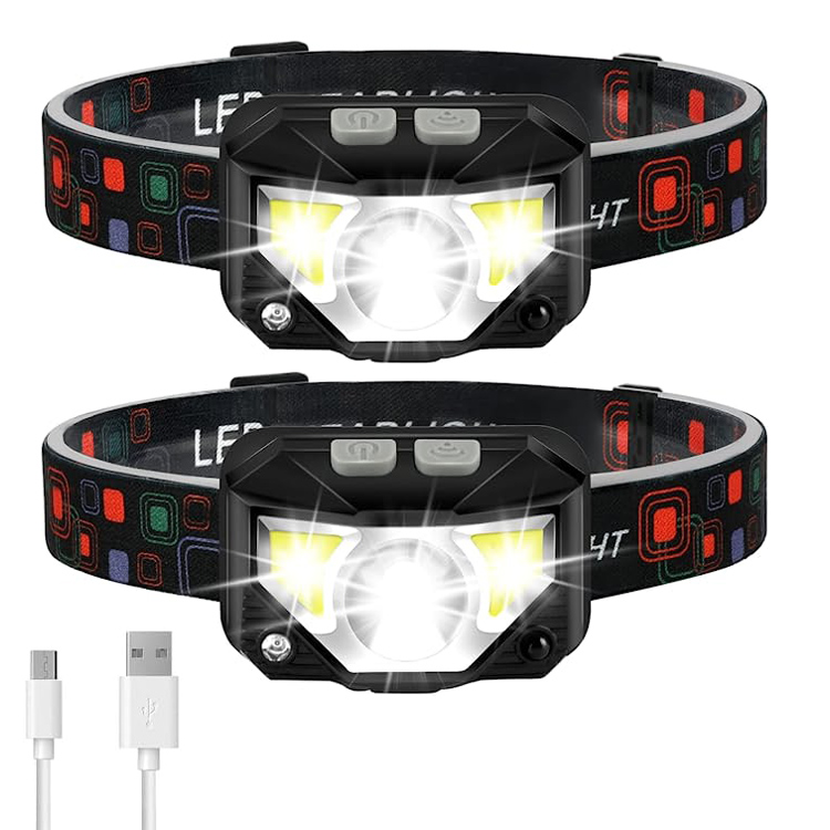 Vodotěsný pohybový senzor Ultra-Light LED dobíjecí světlomet