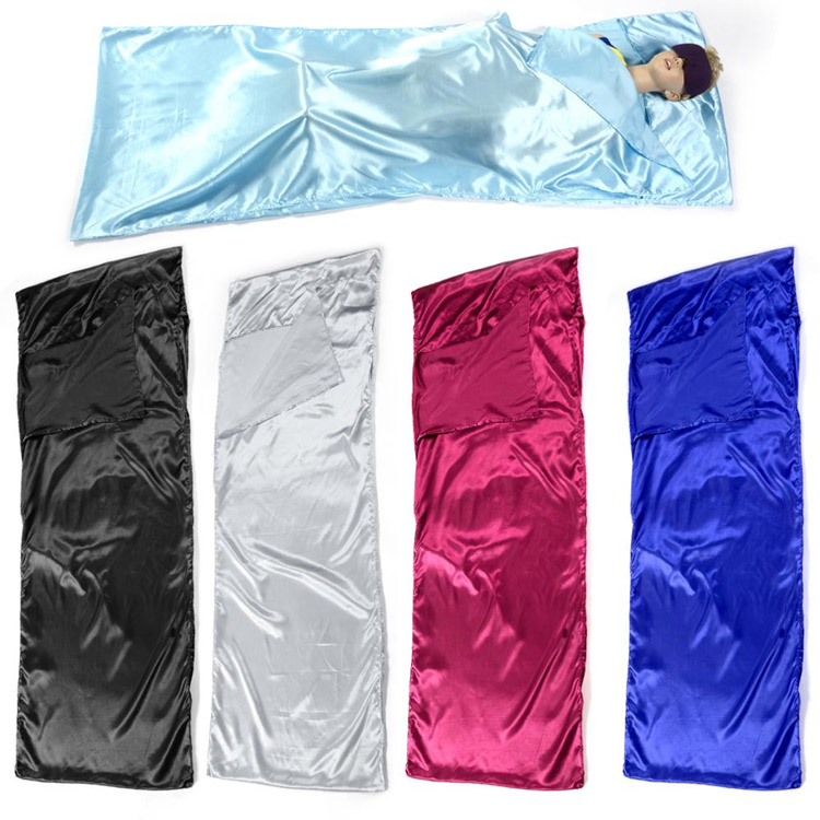 Velkoobchodní 2025 pohodlný hedvábný spací pytel ve stylu obálky